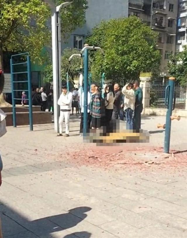 男子在小区健身器材锻炼时意外身亡(图1) 男子在小区健身器材锻炼时意外身亡(图1)