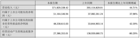 九游体育英派斯2024年上半年净利511645万同比增长3798% 健身器材销售量增加(图1)
