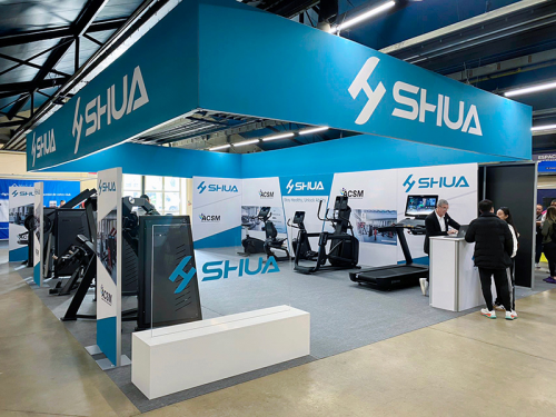 九游体育加快欧洲市场布局：舒华体育携高端商用系列亮相法国健身展Fitex(图1)