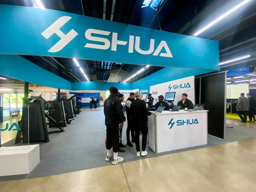 九游体育加快欧洲市场布局：舒华体育携高端商用系列亮相法国健身展Fitex(图2)