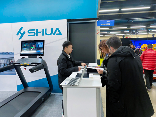 九游体育加快欧洲市场布局：舒华体育携高端商用系列亮相法国健身展Fitex(图4)