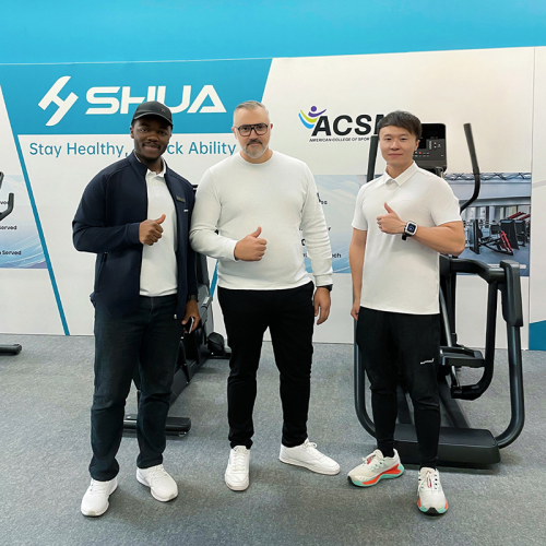 九游体育加快欧洲市场布局：舒华体育携高端商用系列亮相法国健身展Fitex(图7)